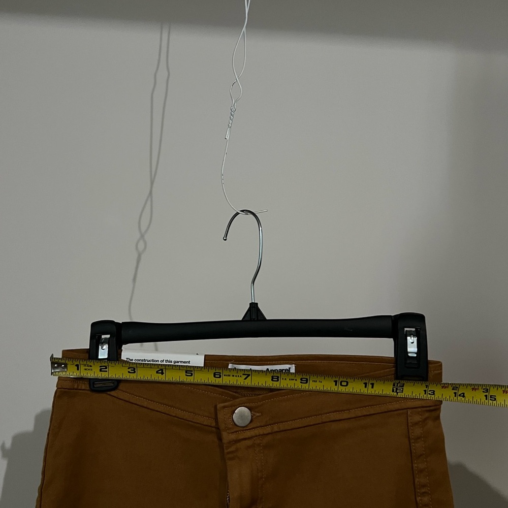 american apparel brown easy jean size large - Picture 2 of 3
